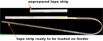 Tape Strip Feeding