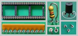 Results for multi-leaded components as transistor and radial resistor after insertion, cut and clinch by the Contact Systems CS-400E Cut & Clinch Insertion machine